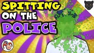 The Bits of Real Panther Show #50 [] SPITTING ON THE POLICE (Rate This Joke!)