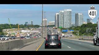 Highway 401 - Toronto, Ontario - Busiest Highway in North America - 2024/38