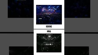 Boxing Vs MMA | The crowd reaction says it all