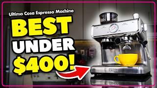 You MUST Get This Espresso Machine For Home! | Ultima Cosa Review