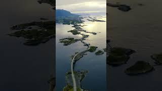 World's Most Dangerous road - Atlantic ocean road in Norway