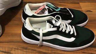 Vans Comfycush 2022 / Black with Green shoes Unboxing by Liub4enko