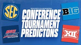 College Basketball Expert Predicts WINNER For EVERY Conference Tournament 