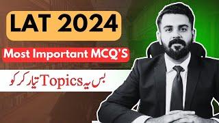 Most Important MCQs for LAT 2024 | The Law Channel