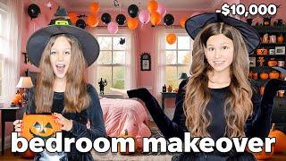 My DAUGHTERS decorate their OWN ROOMS for HALLOWEEN *no budget