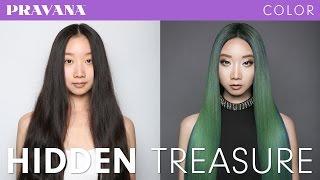 How-To | Hidden Treasure Green Hair Color with PRAVANA VIVIDS Jewels