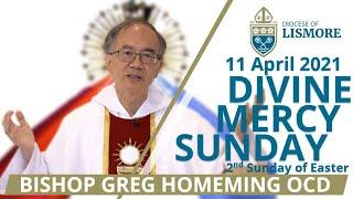 Catholic Mass LIVE Divine Mercy Sunday 11 April 2021 Bishop Greg Homeming Lismore Australia