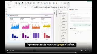 Power BI and Copilot: Generating Report Pages in 60 Seconds