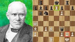 Most Beautiful Chess Game Ever Played - "The Evergreen Game"