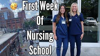 1st Week of Nursing School | Accelerated BSN program