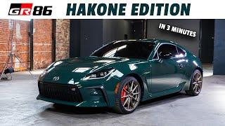 The GR86 Hakone Edition Is A Gorgeous, Modern Throwback