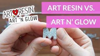 Art Resin vs Art N Glow - Testing out resins with silicone molds