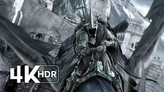 The Nazgul attack to Minas Tirith - The Lord of the Rings: The Return of the King - 4K ULTRA HD HDR