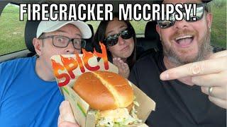 NEW McDonald's Firecracker McCrispy Sandwich review