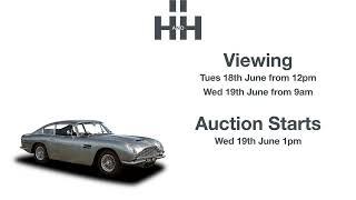 WATCH LIVE | The H&H Auction of Classic, Collector & Performance Cars [June 2024]