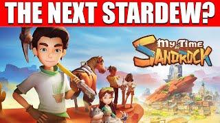 NEW COZY GAME | Getting started in "My Time at Sandrock"