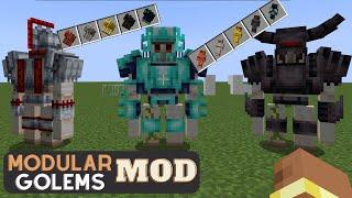 Modular Golems Mod Showcase | Minecraft