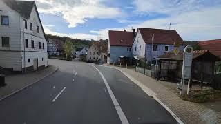 Truck driving Germany POV - MAN  TGX 18.460 Landscapes Baden Württemberg