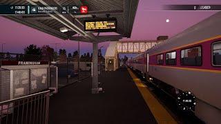 Train Sim World 5 (PS5) - MBTA Commuter (Conductor Mode): [P592] Framingham - Boston South Station