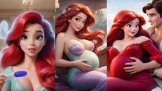 #disneyprincess #ariel pregnant and giving birth. Becoming a mom, right before Mother's day.