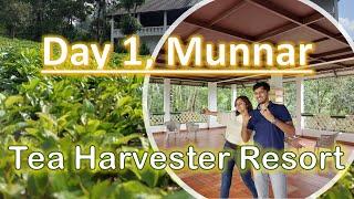 Bangalore to Munnar Bus Ride | Tea harvester Resort Munnar | Aalsee Riders in Kerala