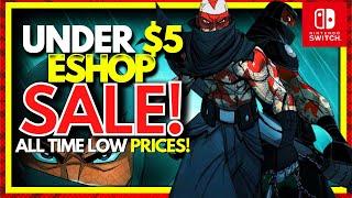 MASSIVE Nintendo Switch ESHOP SALE! Eshop Deals UNDER $5