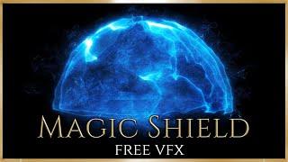 Magic Force Shield FREE effect [The VFX Wizard] Protego Spell / Hogwarts Shield