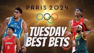 Best Olympic Basketball Player Prop Picks, Bets, Parlays, Predictions Today Tuesday July 30th 7/30