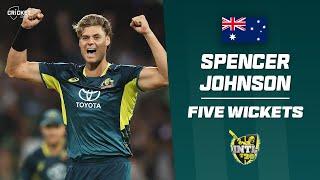 Johnson tears through Pakistan for maiden five-for | T20I Series 2024-25