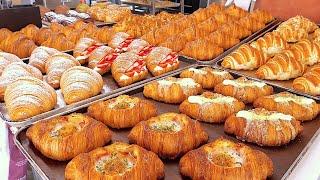 매일 굽는 11가지 크로와상! 대구 빵지순례에 빠질수 없는 크루아상 핫플레이스 / Making 11 kinds of croissants - Korean street food