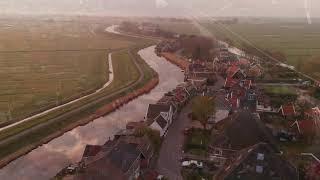 Ilpendam Netherlands by drone Dji Mavic air