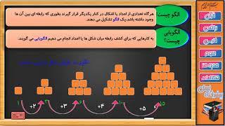 ریاضی سوم ابتدایی فصل 1 جلسه 1: الگویابی و حل مساله ( صفحه 8 و 9)