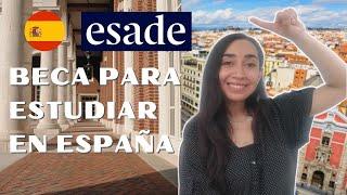 Estudiar gratis en España Beca para ESADE Business School