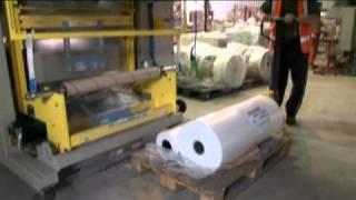 Film Changeover on Form Fill Seal  (FFS) Bagging Machine - Webster Griffin