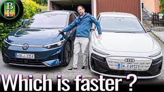 Audi A6 E-Tron vs VW ID.7 on a Long distance trip