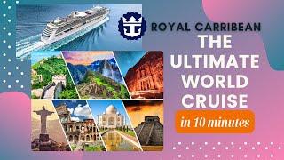 Royal Caribbean's 275 days ULTIMATE WORLD CRUISE in 10 Mins!