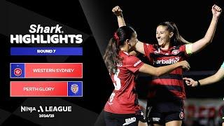 Western Sydney Wanderers v Perth Glory - Shark Highlights | Ninja A-League 2024-25 | Round 07