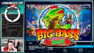 BIG BASS CHRISTMAS BASH  AMAZING BONUS WITH 20€ BET!!  VIHISLOTS TWITCH STREAM