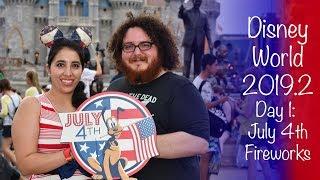 Disney World 2019.2 Day 1 - Travel Day & July 4th Fireworks