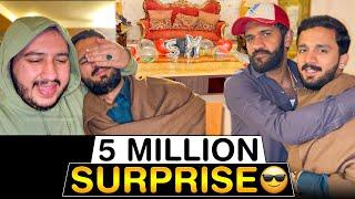 5 Million mini surprise for Rajab| Dogar ne mujhy roast kar dia🫤