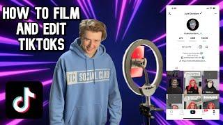 How To Edit A TikTok With A Verified Creator | Luke Davidson