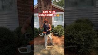 Stihl HS-45 Hedge Trimmers #lawncare #lawncarelife #lawncaretips #grasscutting #entertainment #stihl