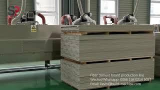 Fiber cement board painting machinery line