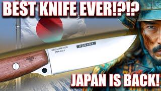 When Japan Makes a Bushcraft Knife... Worlds Best Knife 2024!!