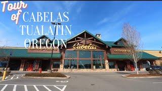 Quick Walkthrough of Cabelas Tualatin, Oregon Virtual Walking Tour March 2023