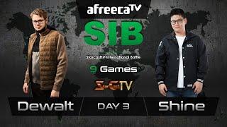 [ENG] International Battle Dewalt vs Shine (PvZ) - Starcraft Remastered (StarCastTV English)