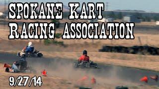 Spokane Kart Racing - World Formula - Sept 27, 2014 Highlights - Ryan Troutwine