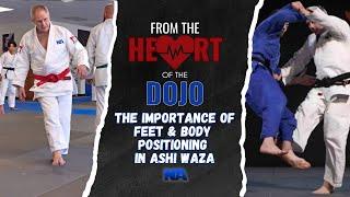 Neil Adams and the importance of feet and body positioning in Ashi waza