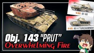 𝗢𝗯𝗷. 𝟭𝟰𝟯 "𝗣𝗿𝘂𝘁" --- CT 1.26 Lag + More ST Vehicle Dump || World of Tanks