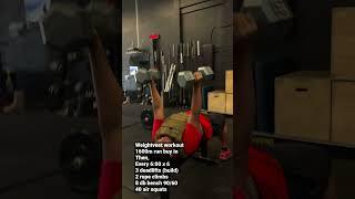 Weight-vest #fitness #olympicweightlifting #partnerworkout  Wednesday workout